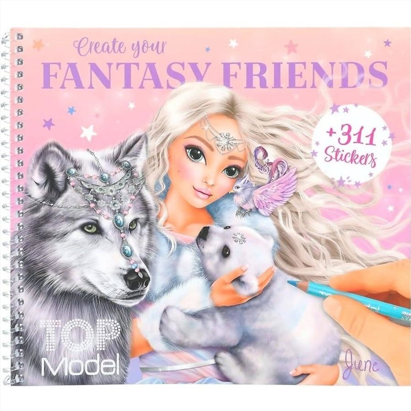 Topmodel Colour Book Fantasy Friends/Product Detail/Kids Activity Books