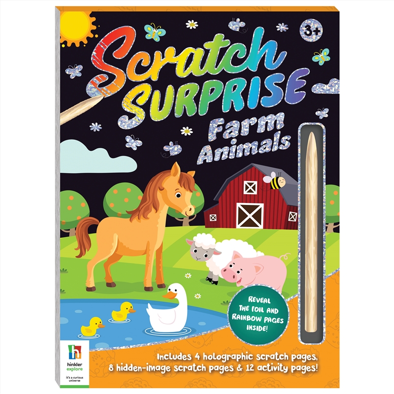 Scratch Surprise Farm Animals/Product Detail/Kids Activity Books