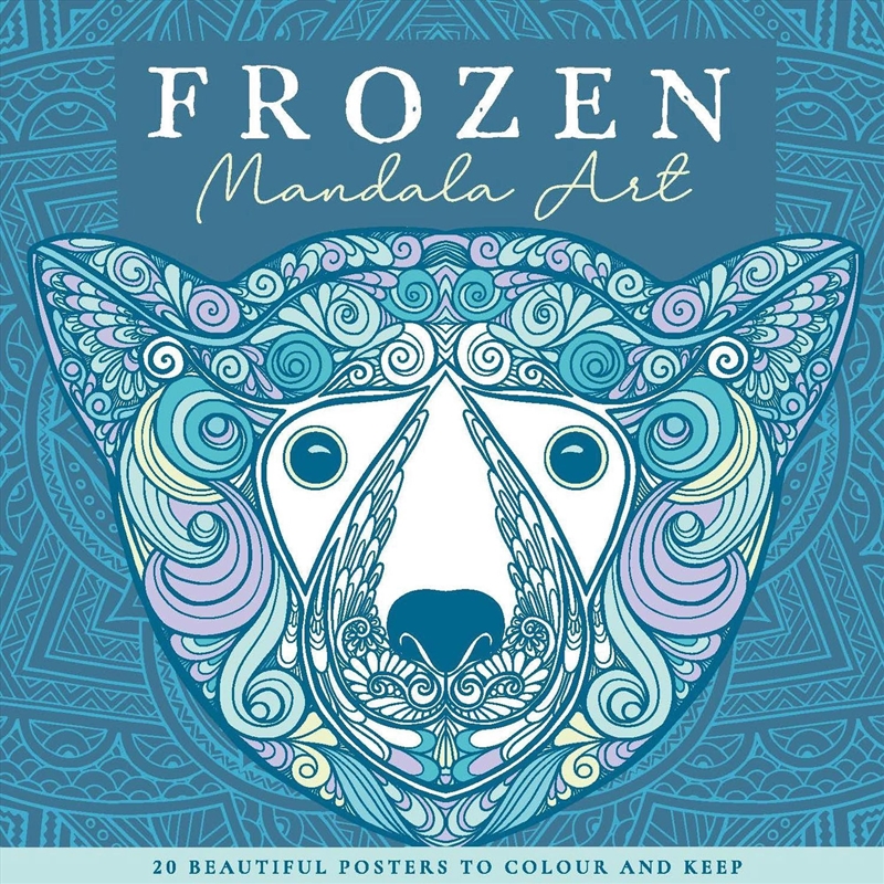 Mandala Poster Art Frozen/Product Detail/Adults Colouring