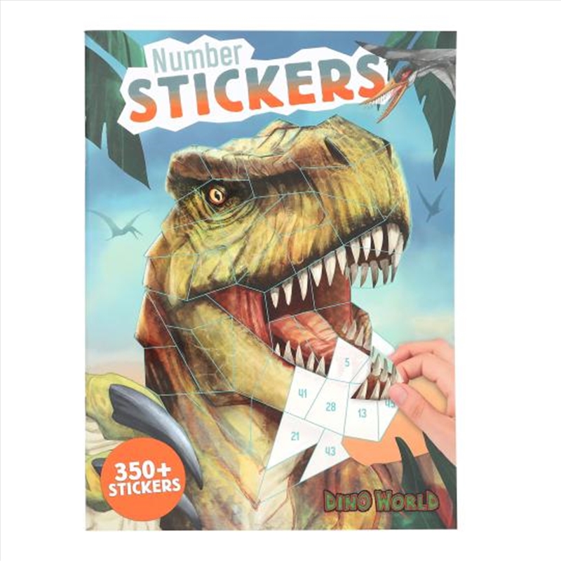 Dino World Number Stickers/Product Detail/Kids Activity Books