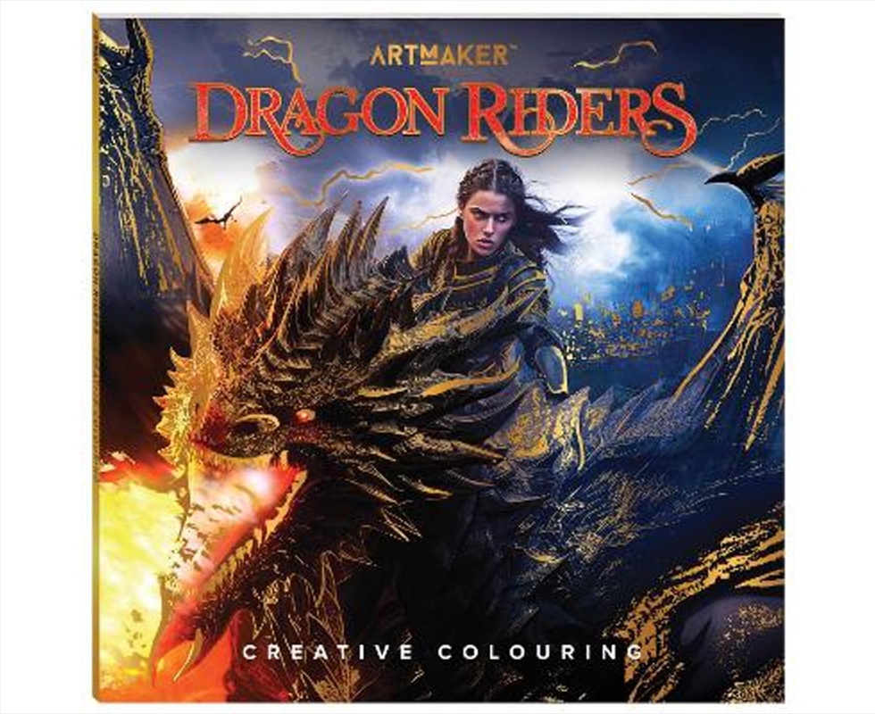 Art Maker Creative Colouring Dragon Riders/Product Detail/Kids Colouring