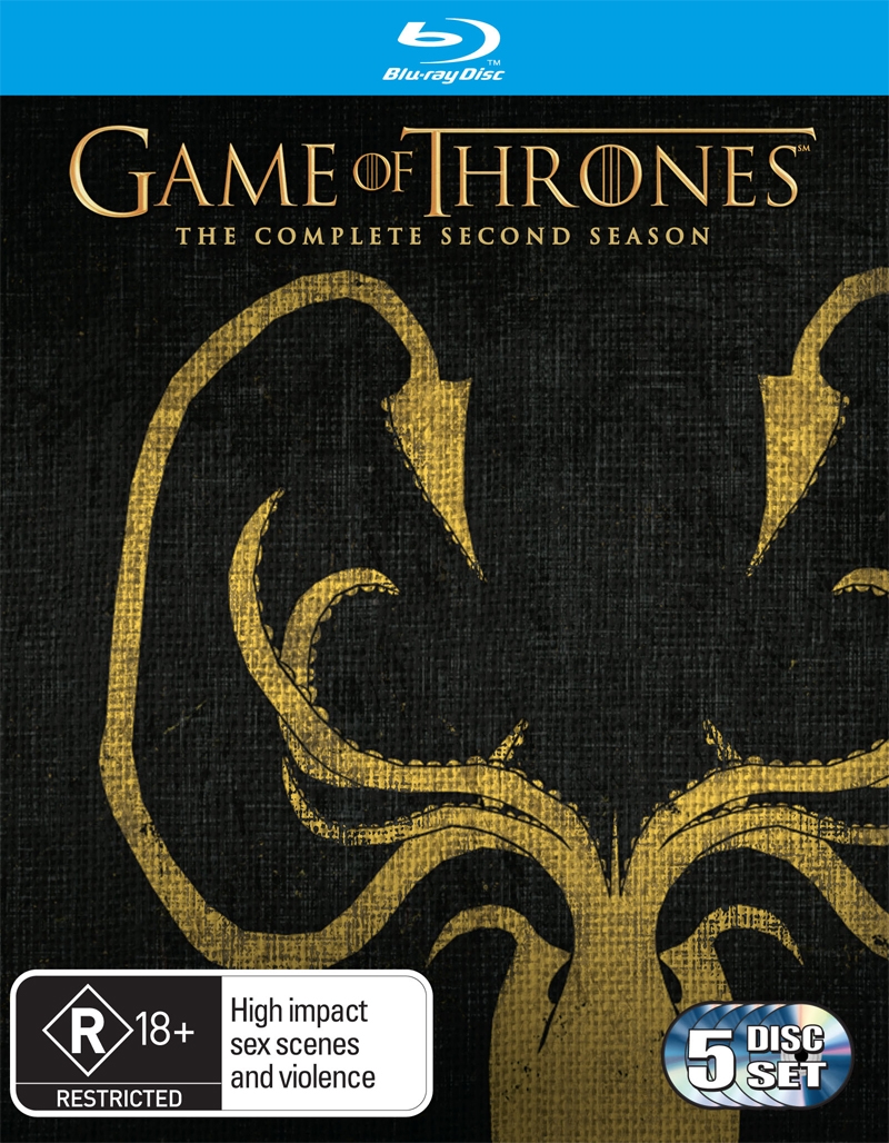 Game Of Thrones; S2 (EXCLUSIVE ARTWORK)/Product Detail/HBO