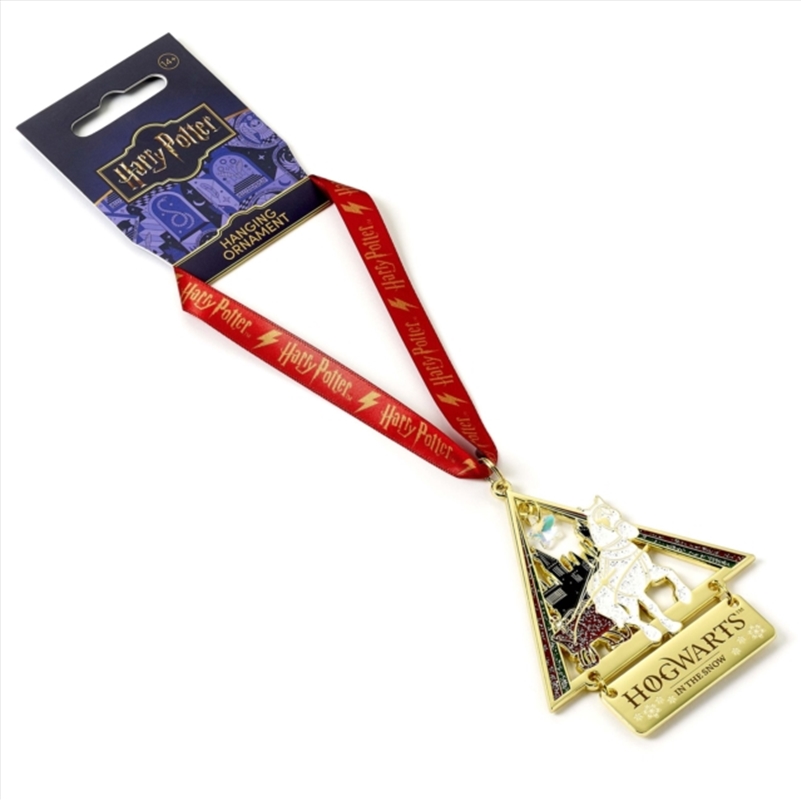 Harry Potter Hogwarts In The Snow Hanging Ornament/Product Detail/Collectables