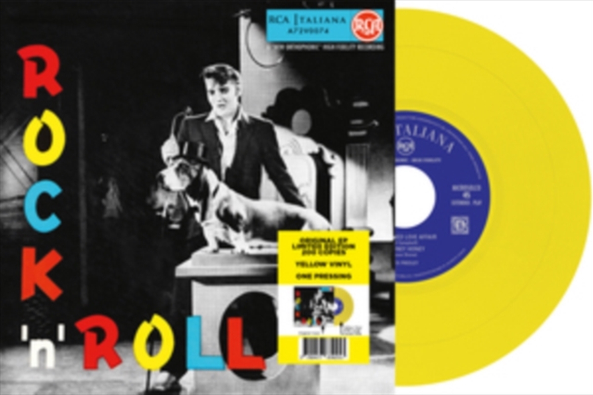 Ep Etranger Ndeg18 - Rock N Roll - Italy - Yellow Vinyl/Product Detail/Rock/Pop
