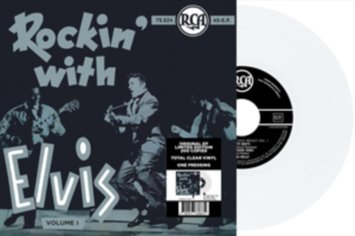 Ep Etranger Ndeg19 - Rockin With Elvis - Volume I - Belgium - Clear Vinyl/Product Detail/Rock/Pop