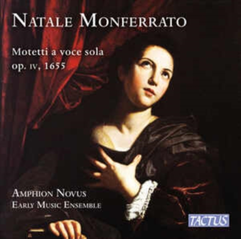 Monferrato: Motetti A Voce Sola Libro Primo Op. 4/Product Detail/Classical