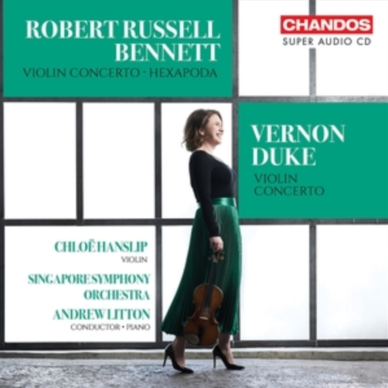 Robert Russell Bennett: Violin Concerto / Hexapoda / Vernon Duke: Violin Concerto/Product Detail/Classical
