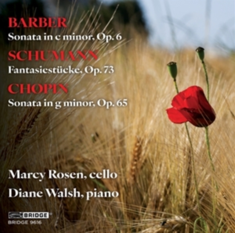 Barber Schumann & Chopin: Music For Vc & Piano/Product Detail/Classical