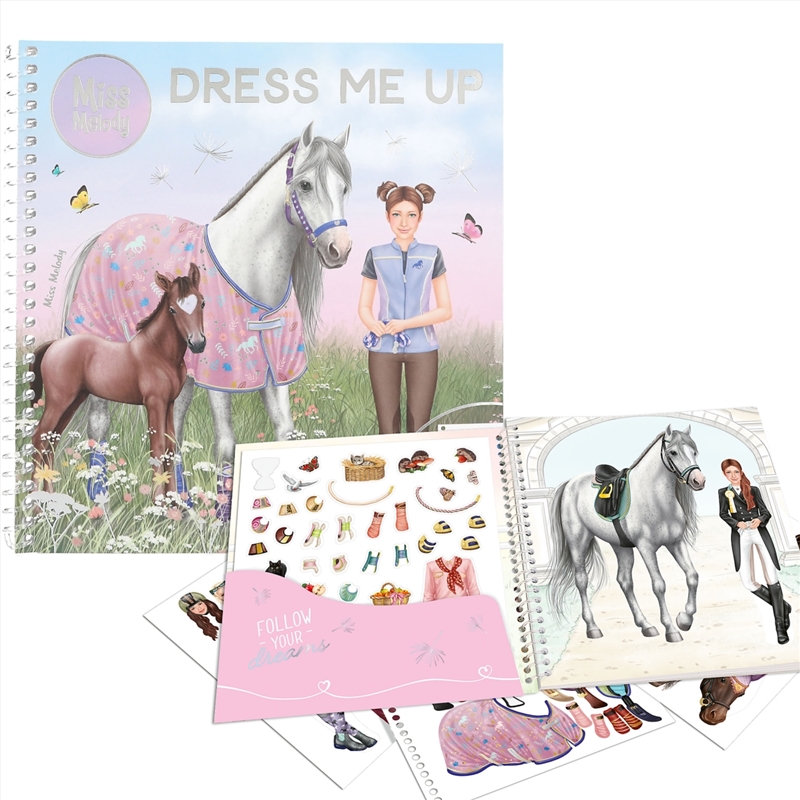 Miss Melody Dress Me Up/Product Detail/Kids Activity Books