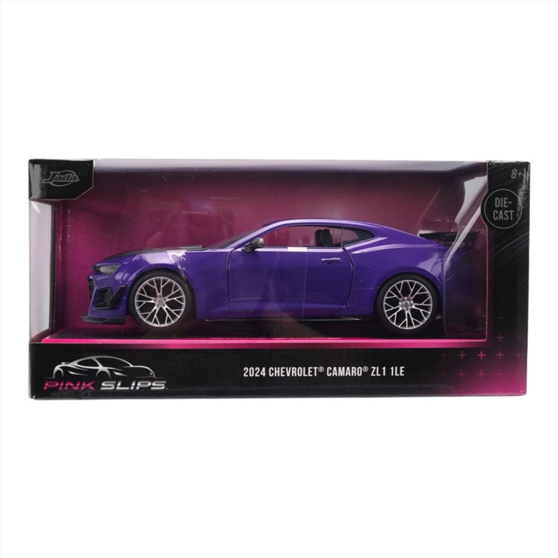 Pink Slips - 2024 Chevrolet Camaro ZL1 1LE 1:24 Scale Diecast Vehicle/Product Detail/Collectables