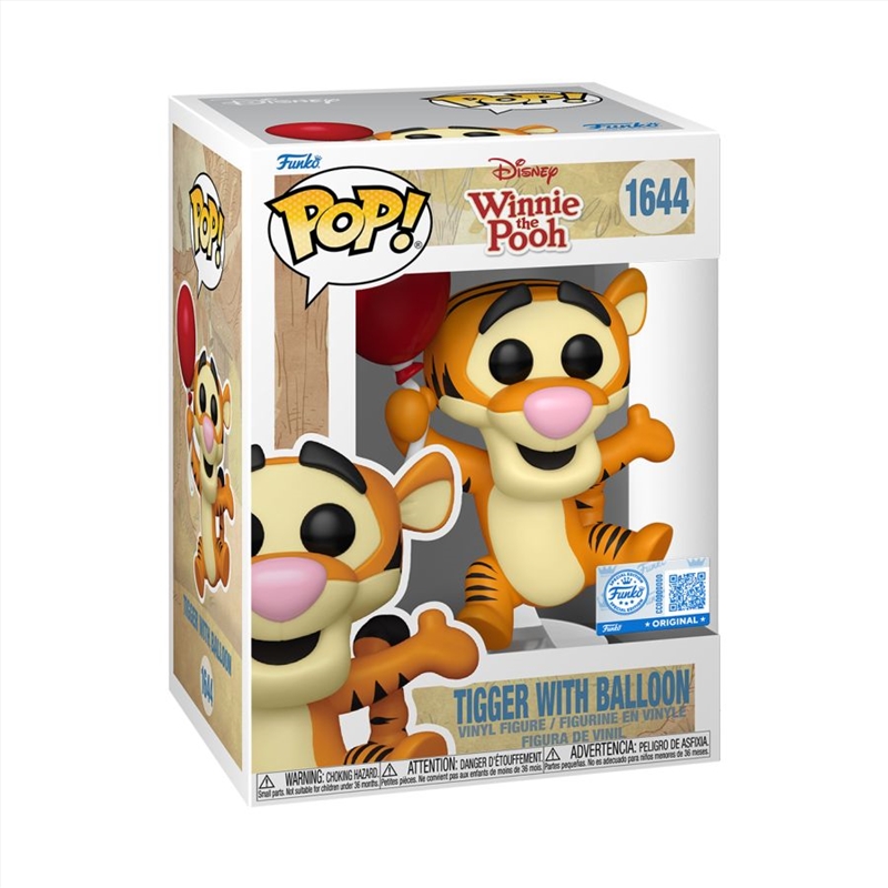 Winnie the Pooh - Tigger with Balloon Pop! Vinyl/Product Detail/Movies
