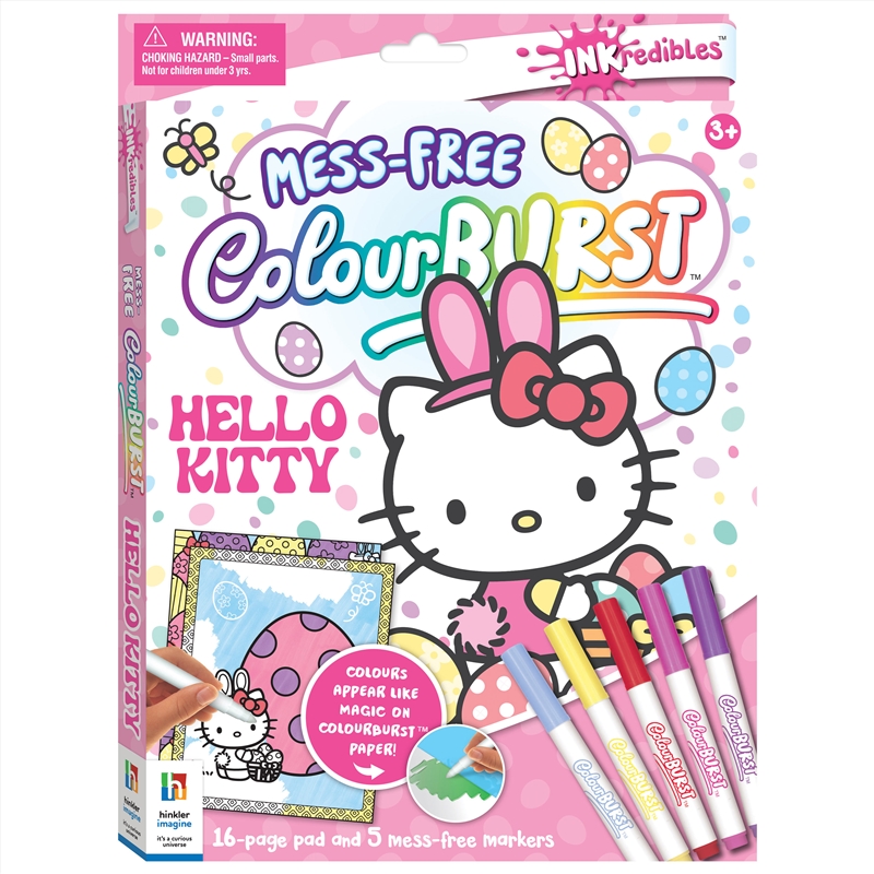 Inkredible Colour Burst Hello Kitty Easter/Product Detail/Kids Activity Books