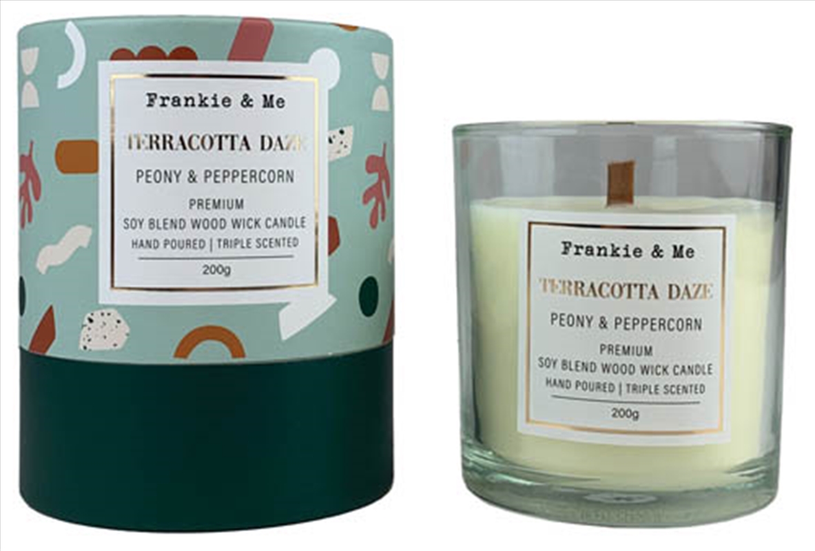 Candle 200G Wood Wick Tube Peony & Peppercorn/Product Detail/Candles