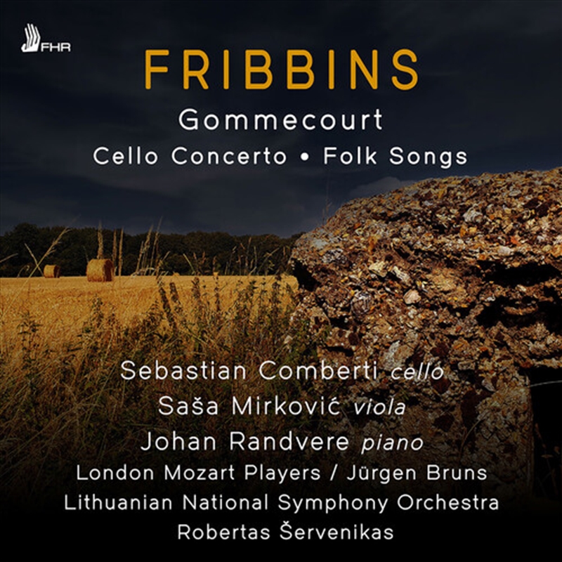Fribbins: Vc Con: Gommecourt: Folk Songs/Product Detail/Classical