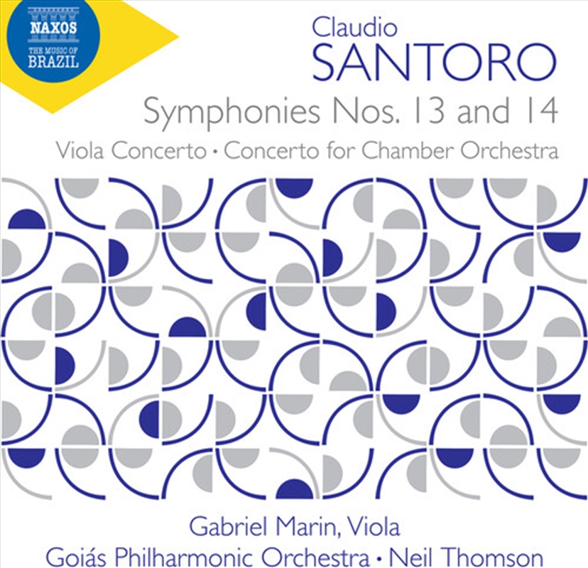 Santoro: Sym No. 13: Sym No. 14: Viola Con: Con/Product Detail/Classical