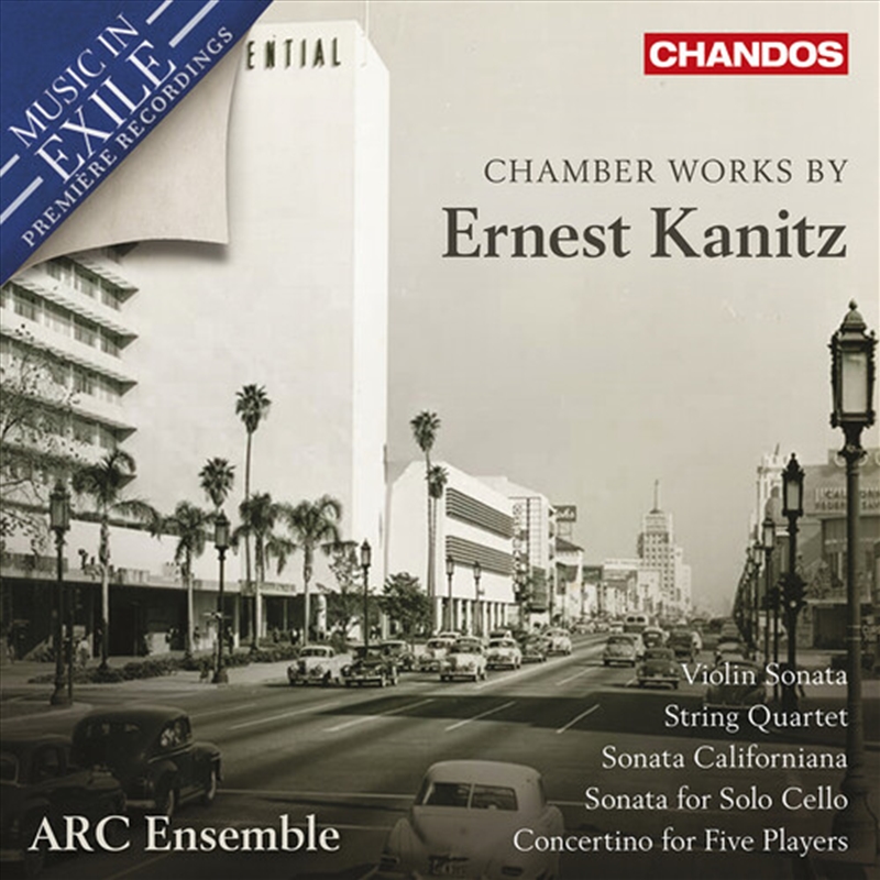 Chamber Works By Ernest Kanitz/Product Detail/Classical