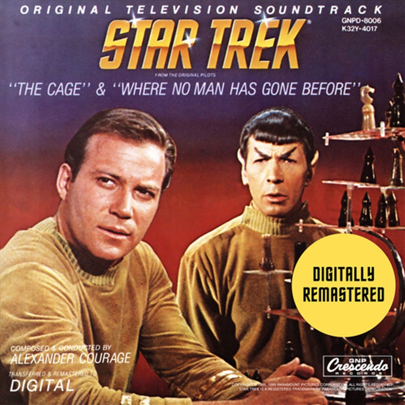 Star Trek: The Cage & Where No Man Has Gone/Product Detail/Soundtrack