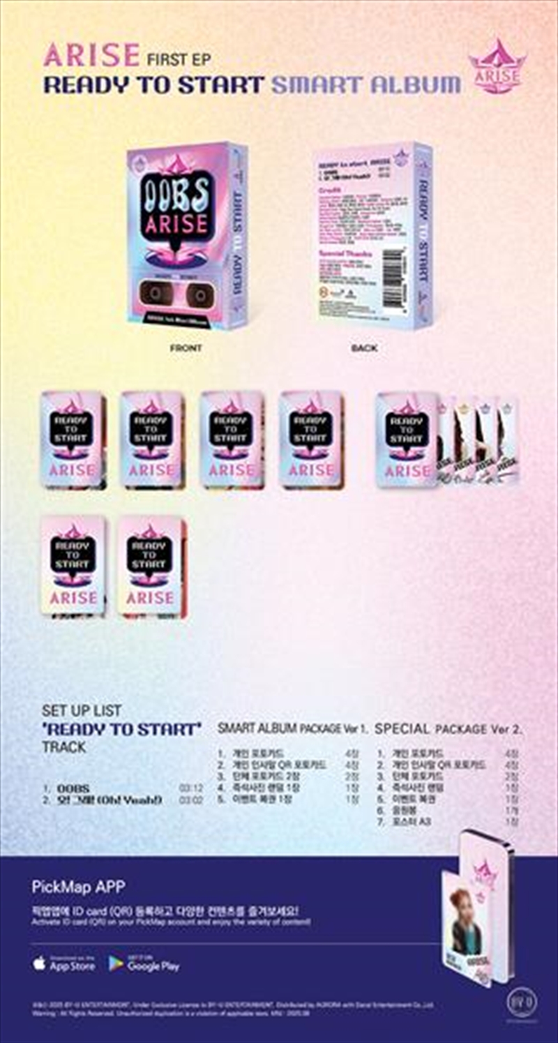 1st Mini Album Ready To Start/Product Detail/World