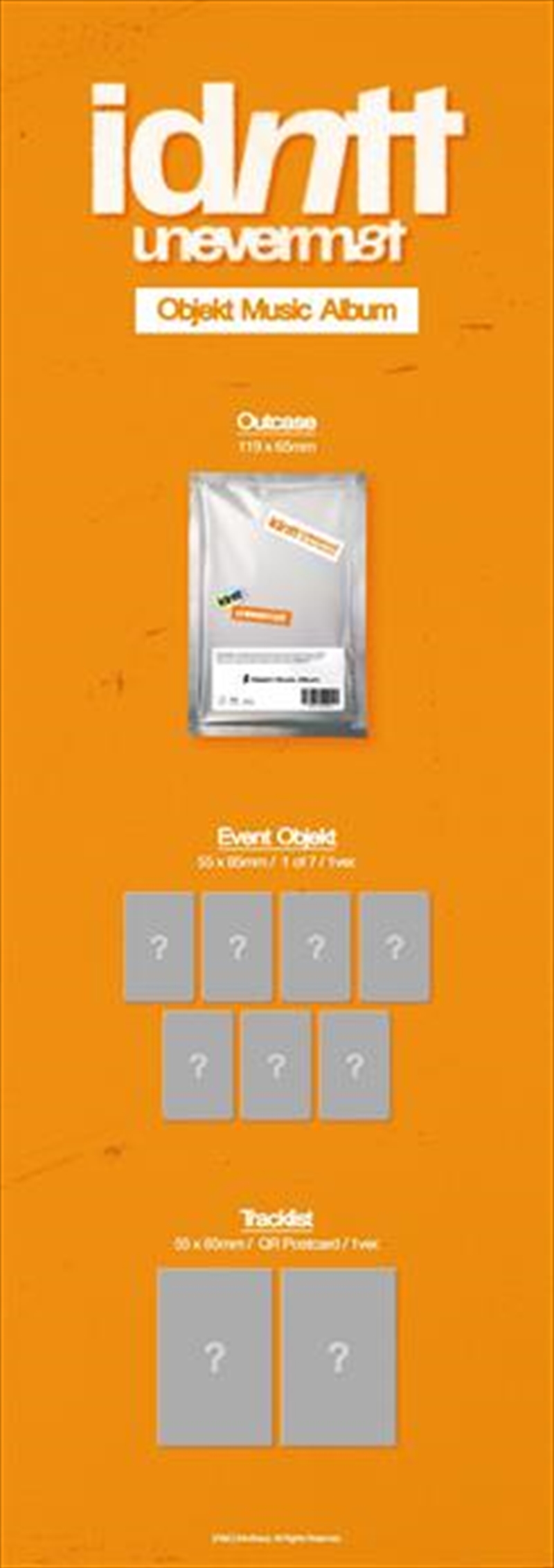 Mini Album Unevermet Objekt Mu/Product Detail/World