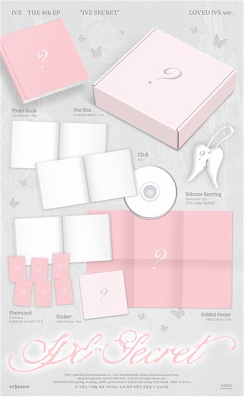 The 4th Ep Ive Secret Loved Iv/Product Detail/World