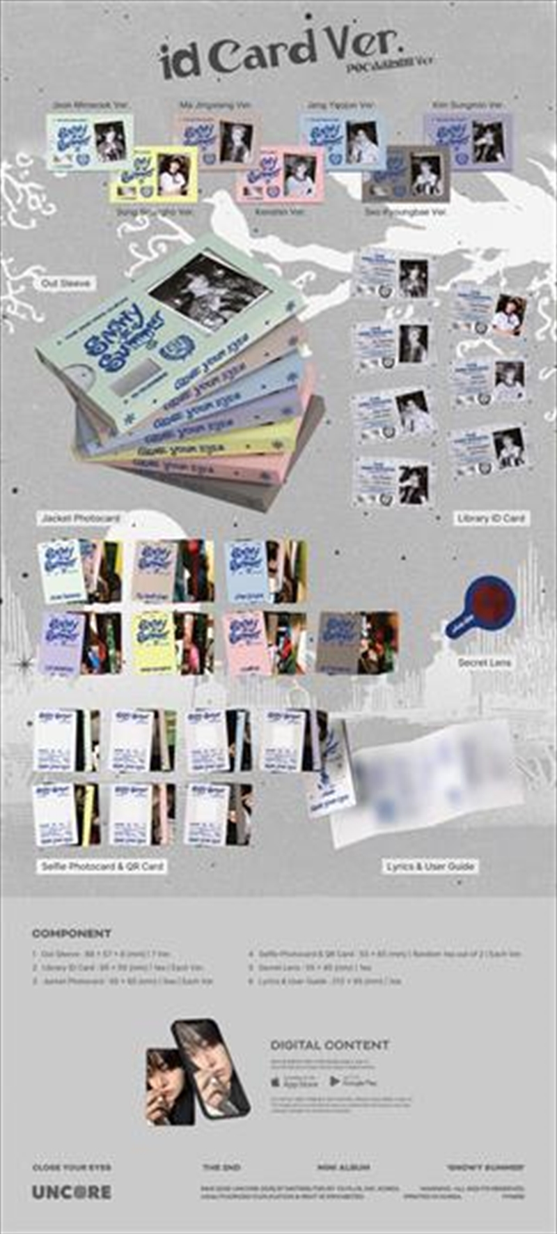 2nd Mini Album Snowy Summer Id/Product Detail/World