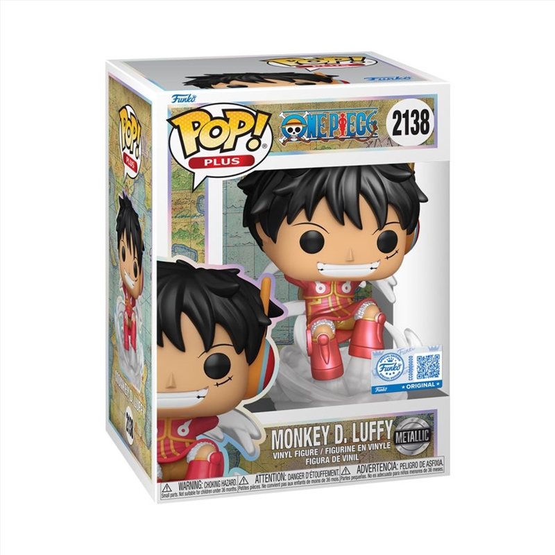 One Piece - Luffy (Egghead) Metallic Pop! Vinyl RS/Product Detail/TV