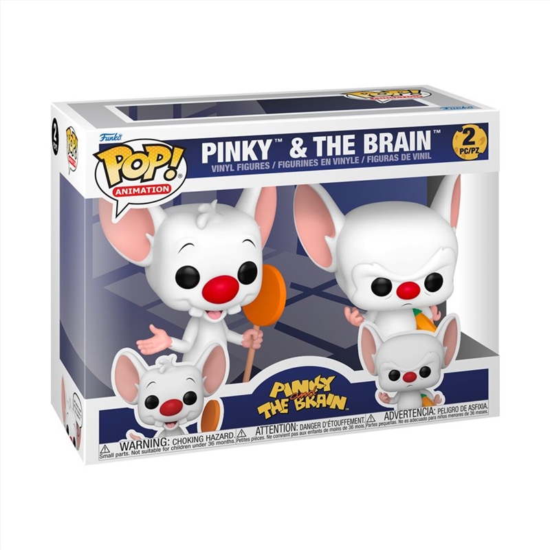 Animaniacs - Pinky & The Brain Pop! Vinyl 2PK/Product Detail/TV