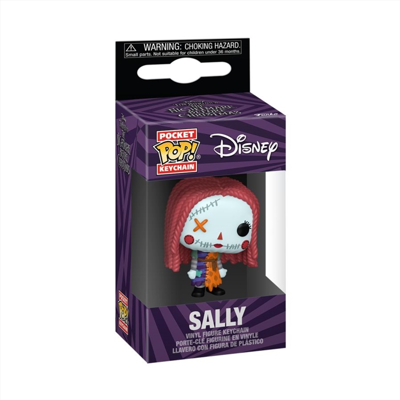 Nightmare Before Christmas - Sally Patchwork Pop! Keychain/Product Detail/Pop Vinyl Keychains