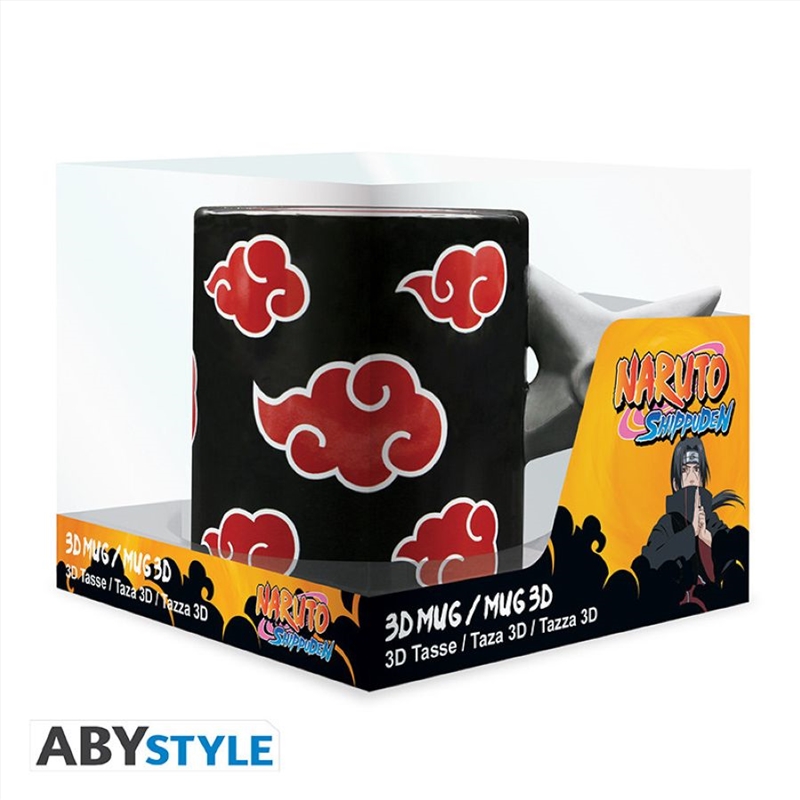 Naruto Shippuden - Shuriken Akatsuki 3D Handle Mug (16 oz)/Product Detail/Mugs