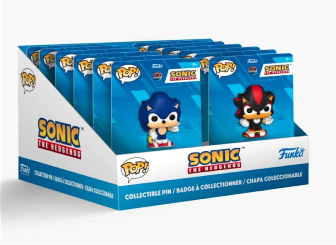Sonic the Hedgehog - Pop! PVC Pin (SENT AT RANDOM)/Product Detail/Buttons & Pins