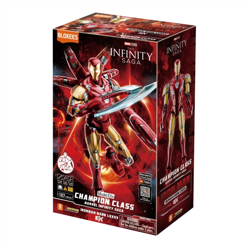 Marvel Infinity SAGA - Iron Man MK85 EX Champion Class (CC01) Model Kit/Product Detail/Figurines