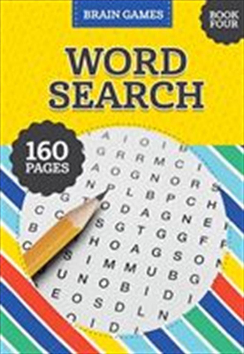 Word Search 4/Product Detail/Adults Activity Books