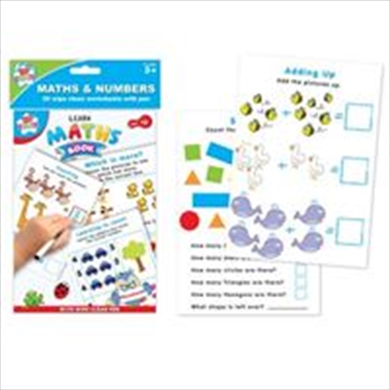 Wipe Clean Book Maths/Product Detail/Children