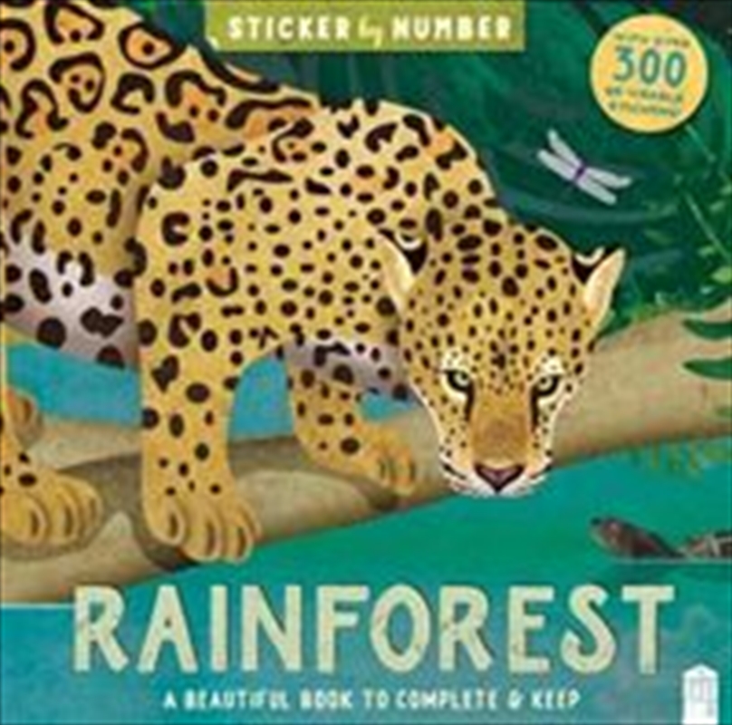 Sticker By Numbers Rainforest/Product Detail/Kids Activity Books