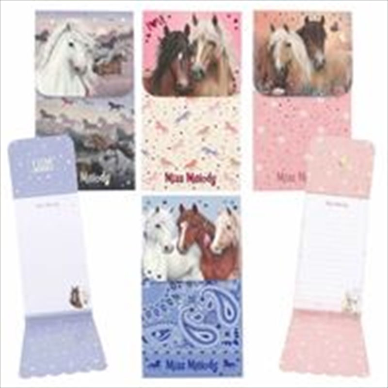 Miss Melody Pad Magnet Closure/Product Detail/Stationery