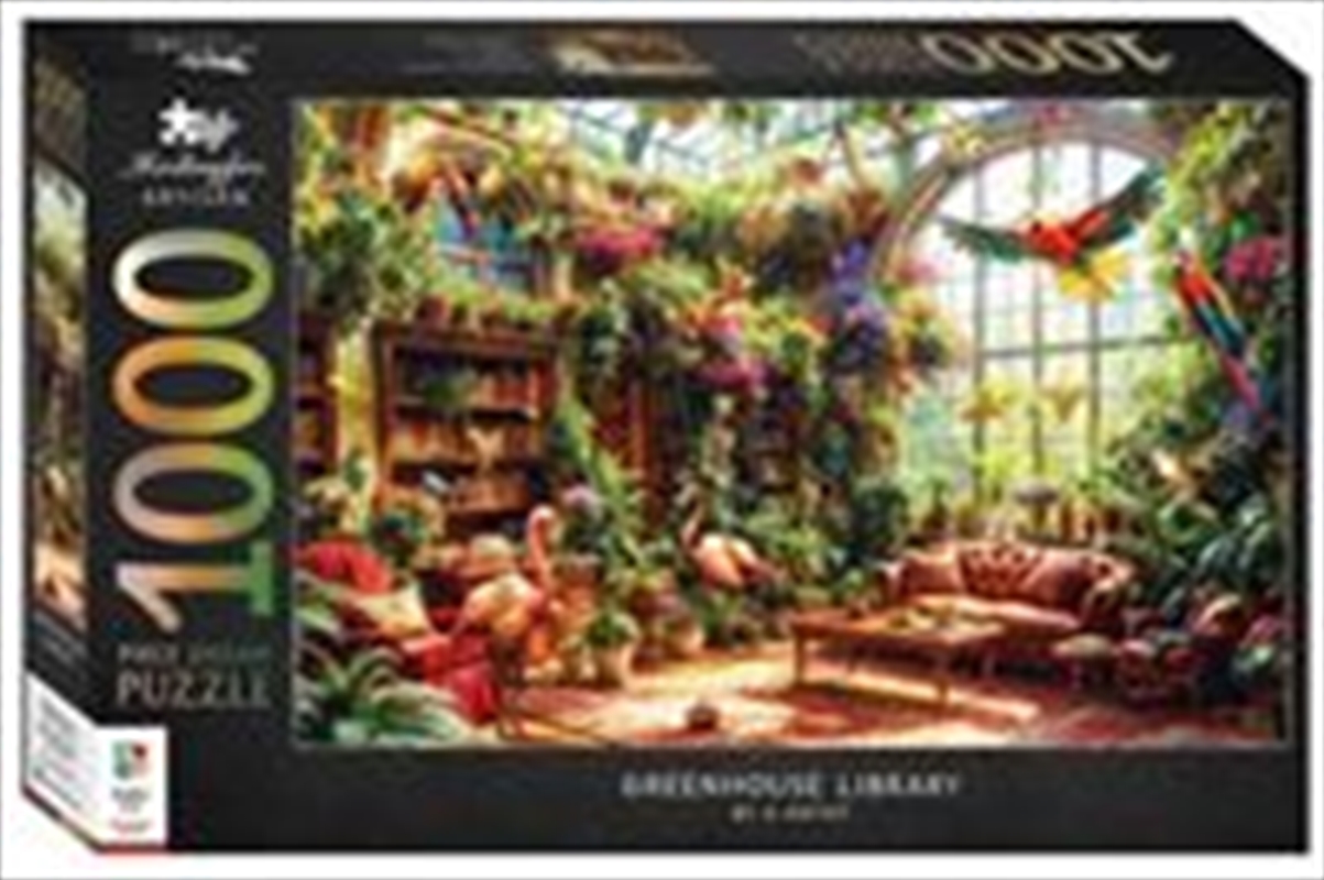 Mindbogglers Artisan Greenhouse Library 1000 Piece Puzzle/Product Detail/Jigsaw Puzzles