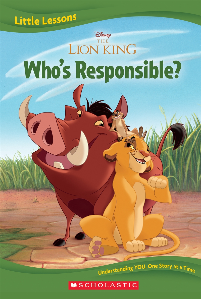 The Lion King: Who's Responsible? (Disney: Little Lessons)/Product Detail/Early Childhood Fiction Books
