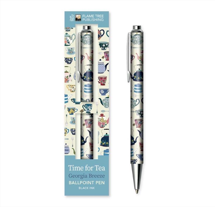 Boxed Decorative Ballpoint Pen: Georgia Breeze, Teapots/Product Detail/Stationery