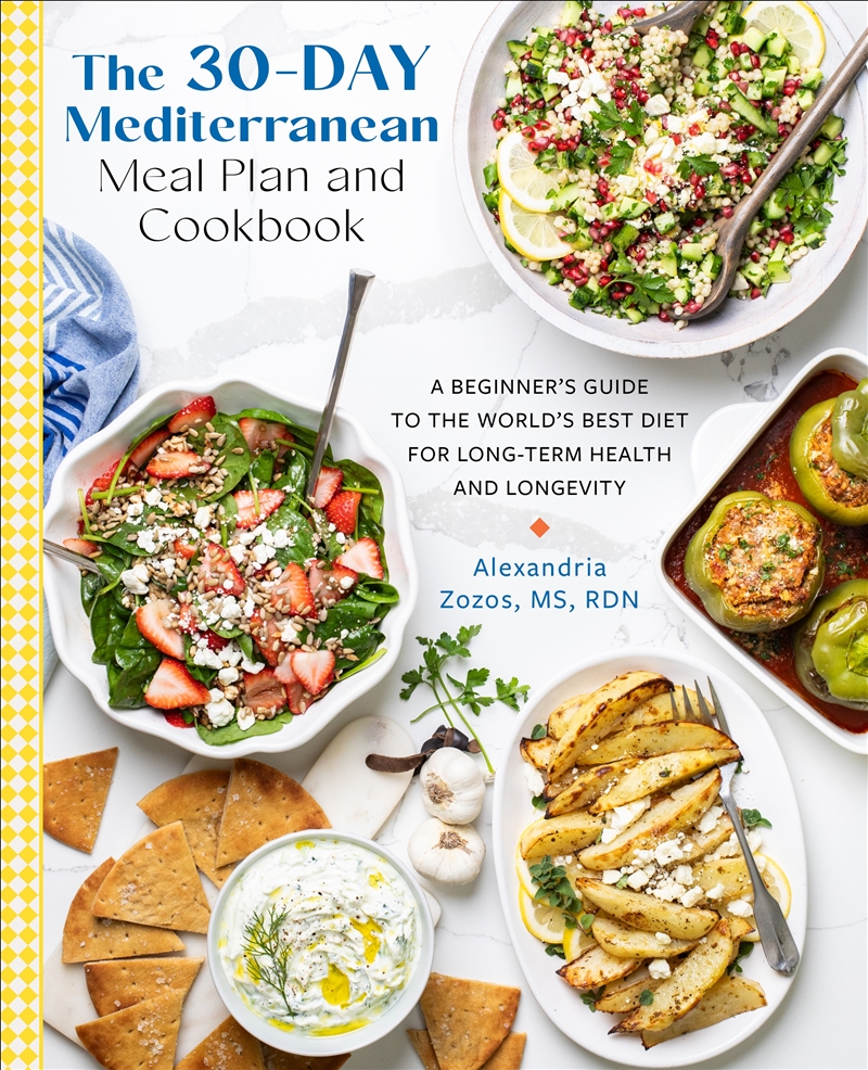 The 30-Day Mediterranean Meal Plan and Cookbook/Product Detail/Recipes, Food & Drink