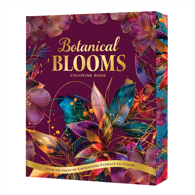 Botanical Blooms Coloring Book/Product Detail/Kids Activity Books