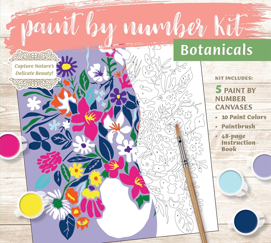 Paint by Number Kit: Botanicals/Product Detail/Art