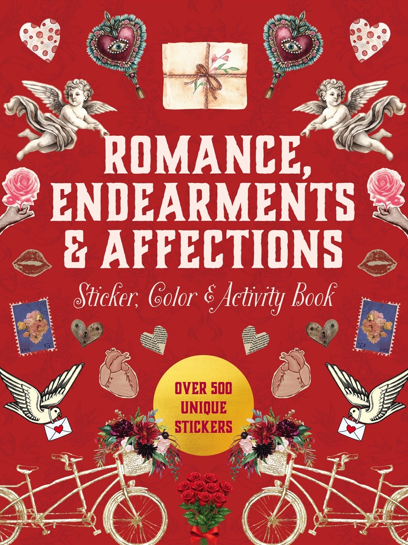 Romance, Endearments & Affections Sticker, Color & Activity Book/Product Detail/Kids Activity Books