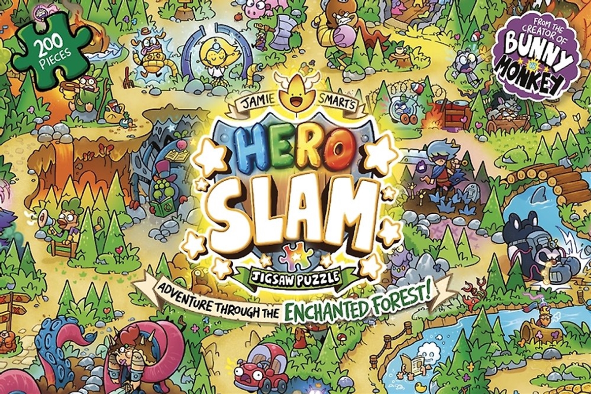 Jamie Smart's Hero Slam Jigsaw Puzzle/Product Detail/Jigsaw Puzzles