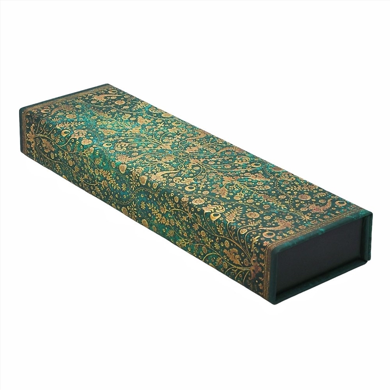 Emerald Flower (Nature s Grace) Pencil Case (Wrap Closure)/Product Detail/Stationery