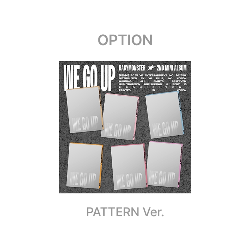 Babymonster - We Go Up 2nd Mini Album Weverse Shop Gift Pattern Ver - Pharita/Product Detail/World