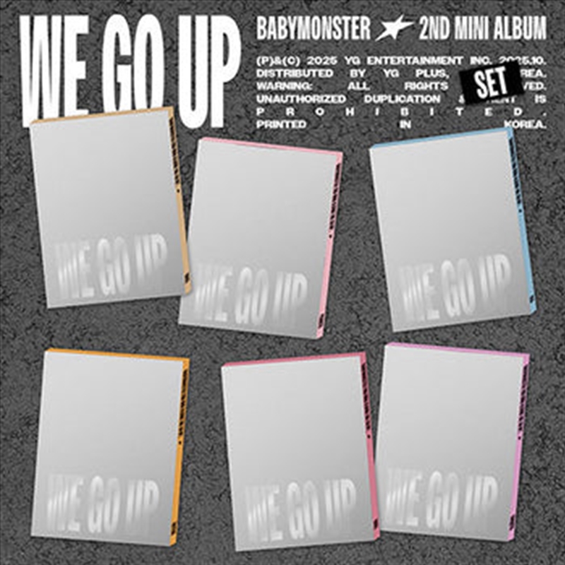 Babymonster - We Go Up 2nd Mini Album Pattern Ver Set/Product Detail/World