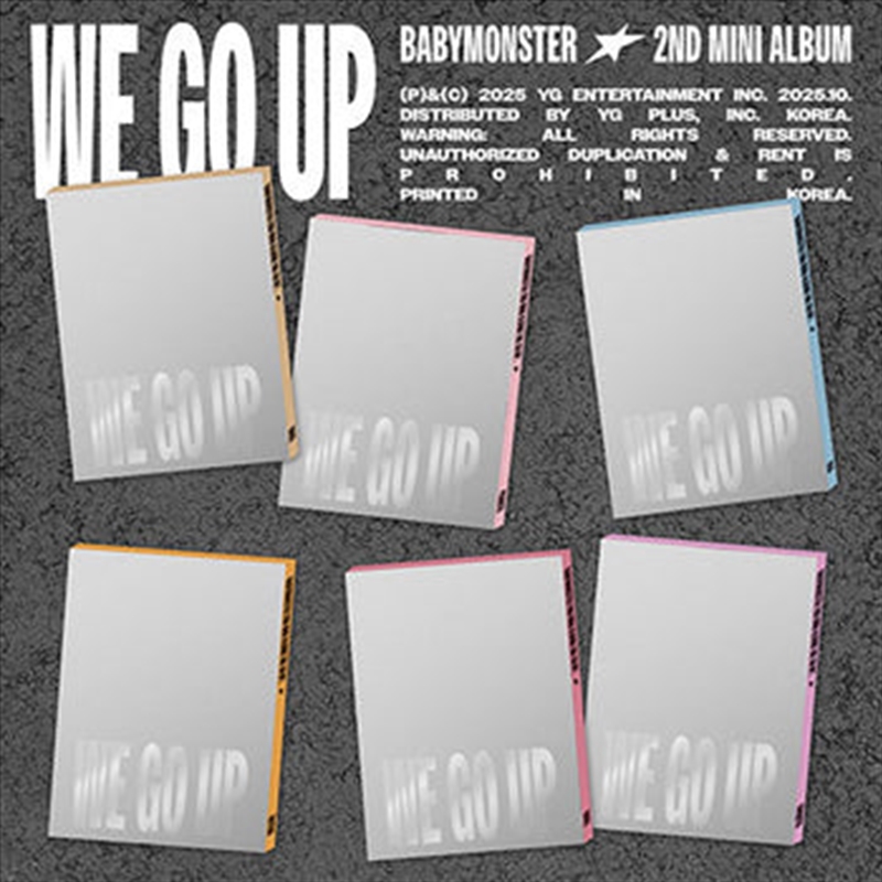 Babymonster - We Go Up 2nd Mini Album Pattern Ver - Ruka/Product Detail/World