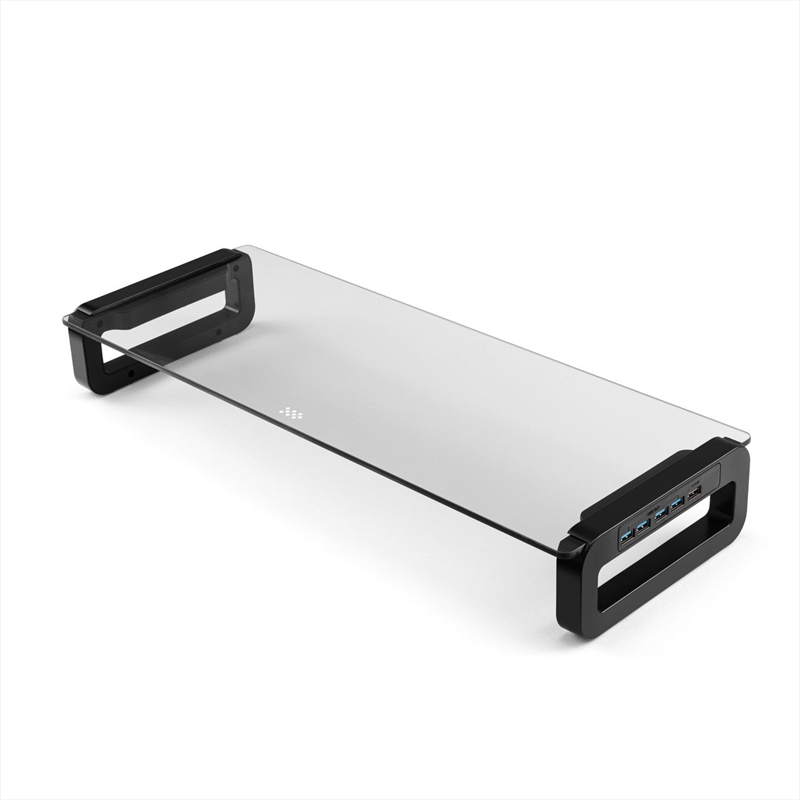 Laser Monitor Desk Stand with USB 3.0 Charging Hub (Black)/Product Detail/Accessories