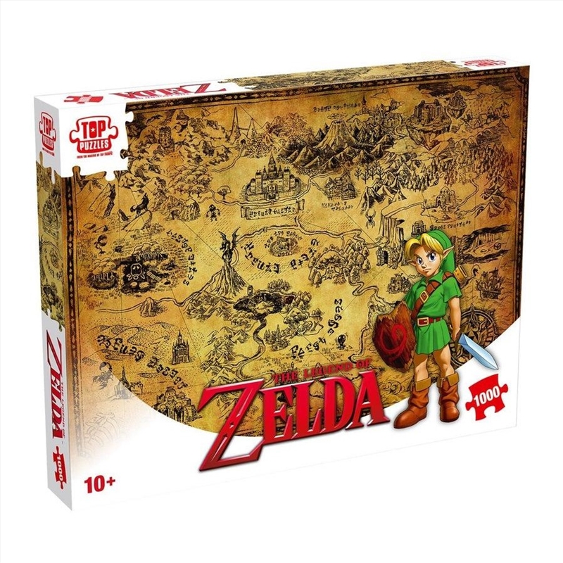 Zelda - Hyrule 1000 Piece Jigsaw Puzzle/Product Detail/Jigsaw Puzzles