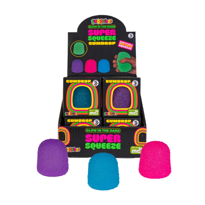 Smoosho's Super Squeeze Glow-in-the-dark Gumdrop (SENT AT RANDOM)/Product Detail/Toys